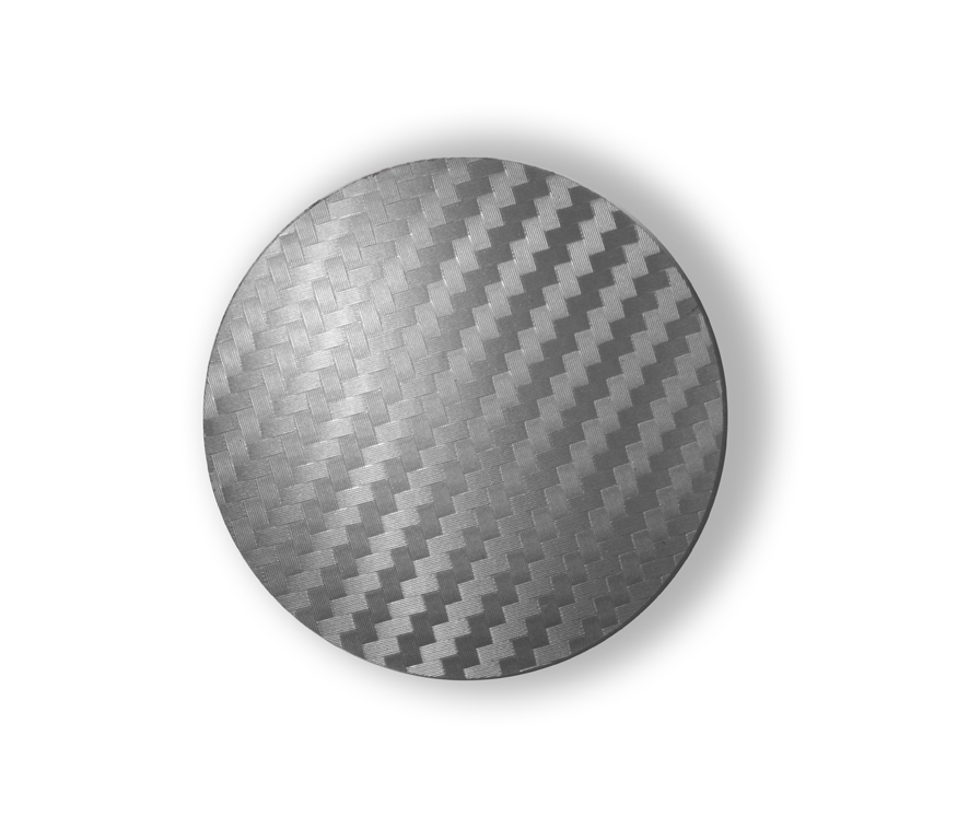 Carbon Silver senterkapsler 60 mm - Gratis frakt